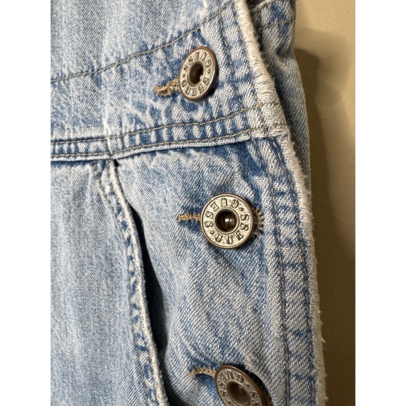 Vintage 90s Guess Denim Overalls Size XL - Picture 4 of 10